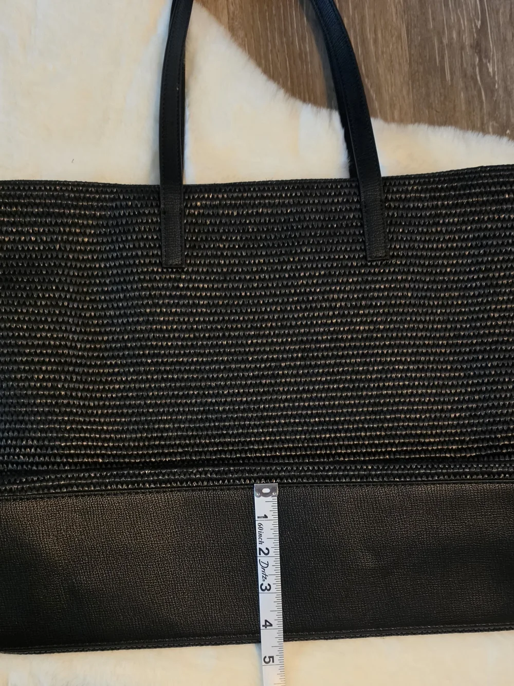 Ted Baker Black Logo Tote Bag NWT
